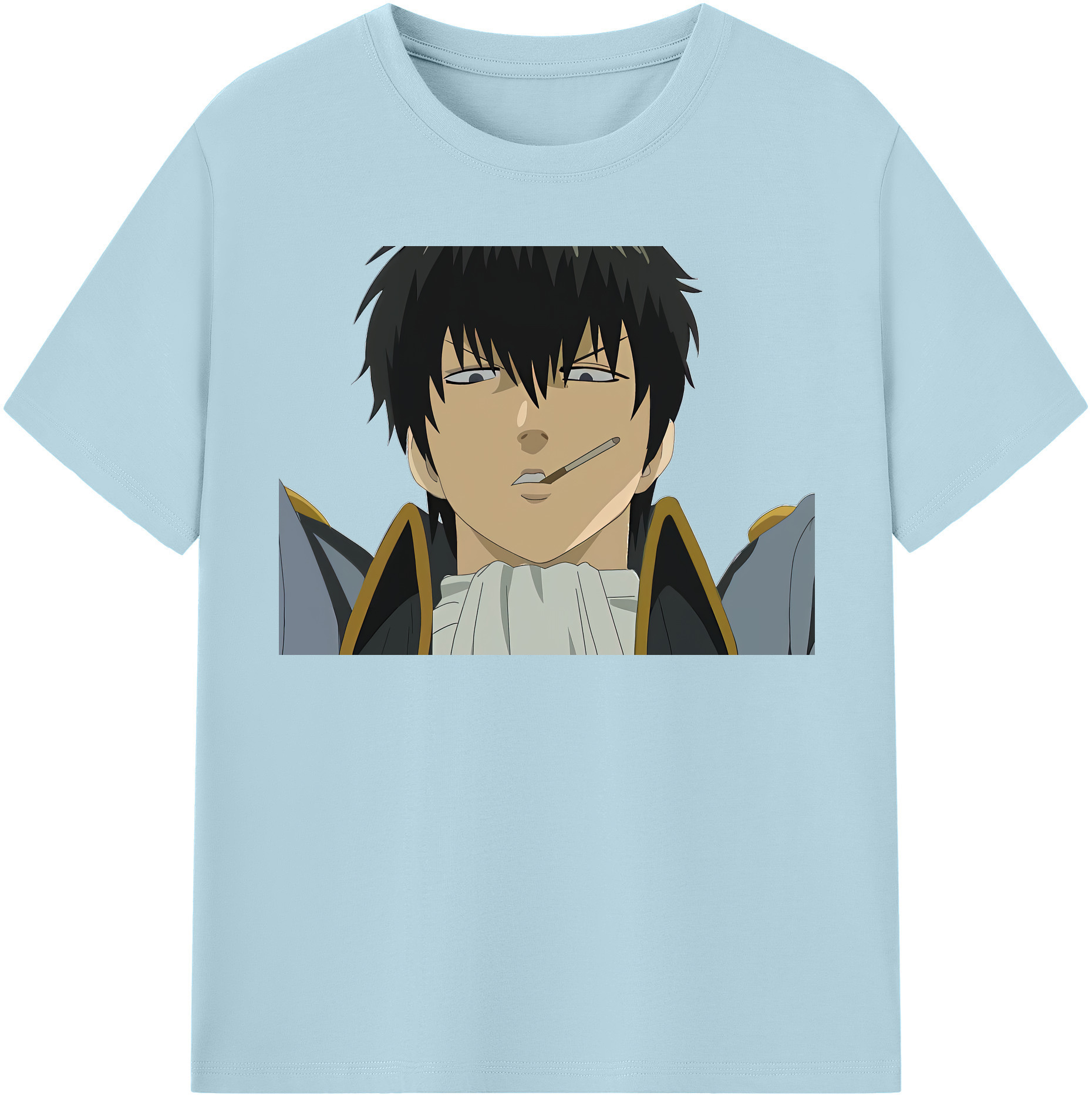 （画像用） ぎんたま 坂田銀時（さかたぎんとき） 神楽 志村新八（しむら しんぱち） GINTAMA Sakata Gintoki Kagura Shimura Shinpachi 綿100％半袖Tシャツ（フロントプリント）